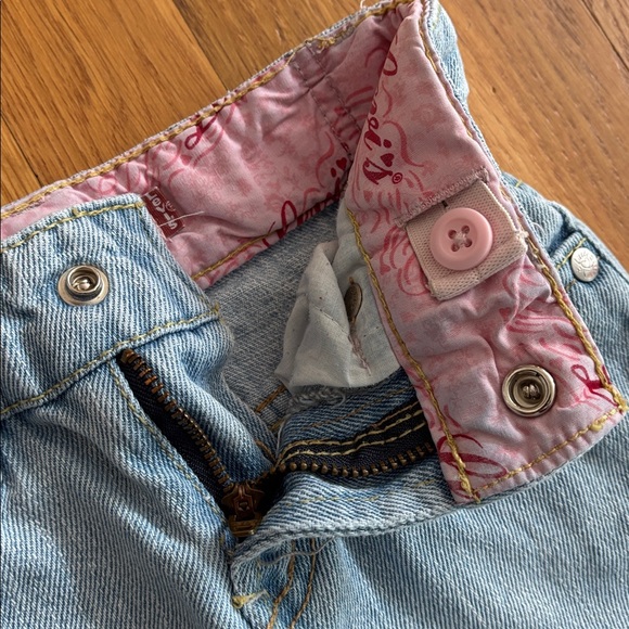 2T Levi’s 517 Flare Leg Light Wash Denim Jeans - Picture 6 of 8